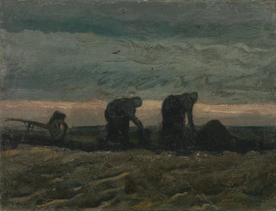 Two Women on the Heath by Vincent van Gogh